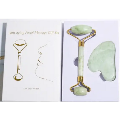 Jade Roller & Gua Sha Gift Box.