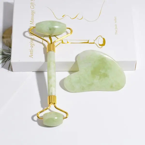 Jade Roller & Gua Sha Gift Box.