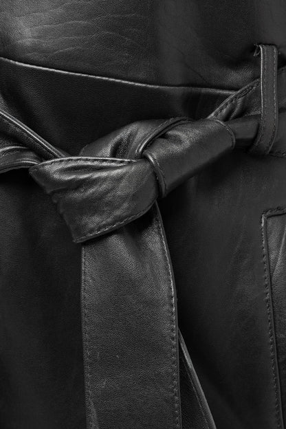 Janely Women's Fashion Leather Jacket