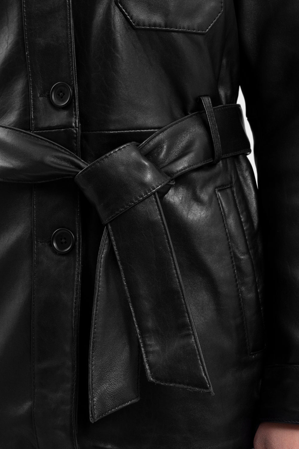 Janely Women's Fashion Leather Jacket