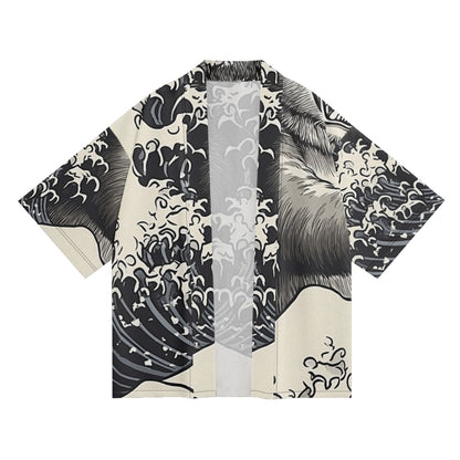 Raging Sea Kimono