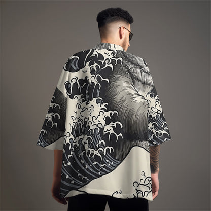 Raging Sea Kimono