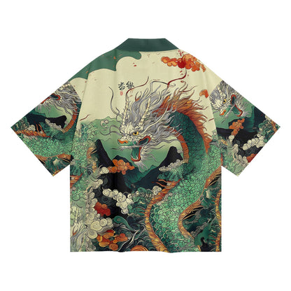 Green Dragon Kimono