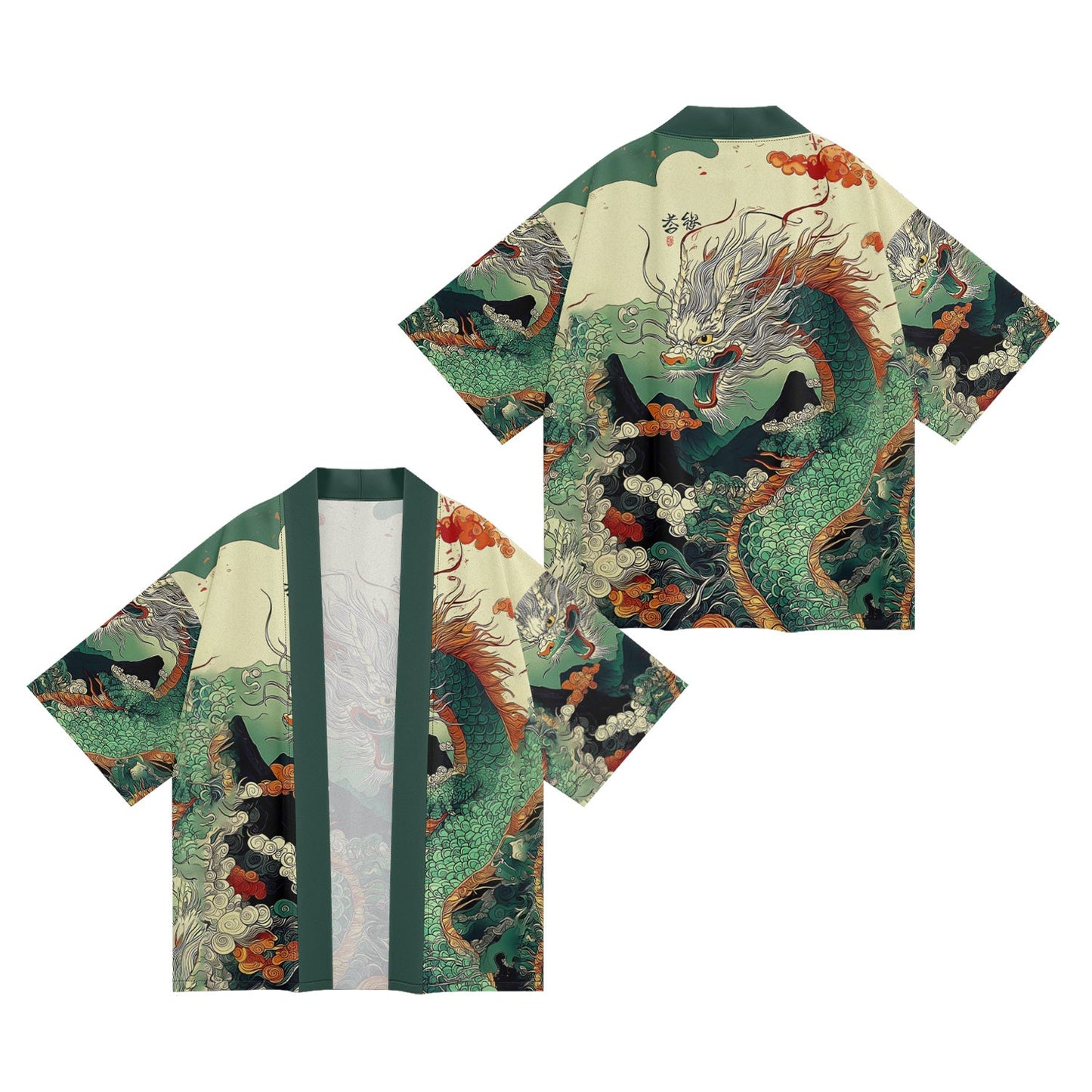 Green Dragon Kimono