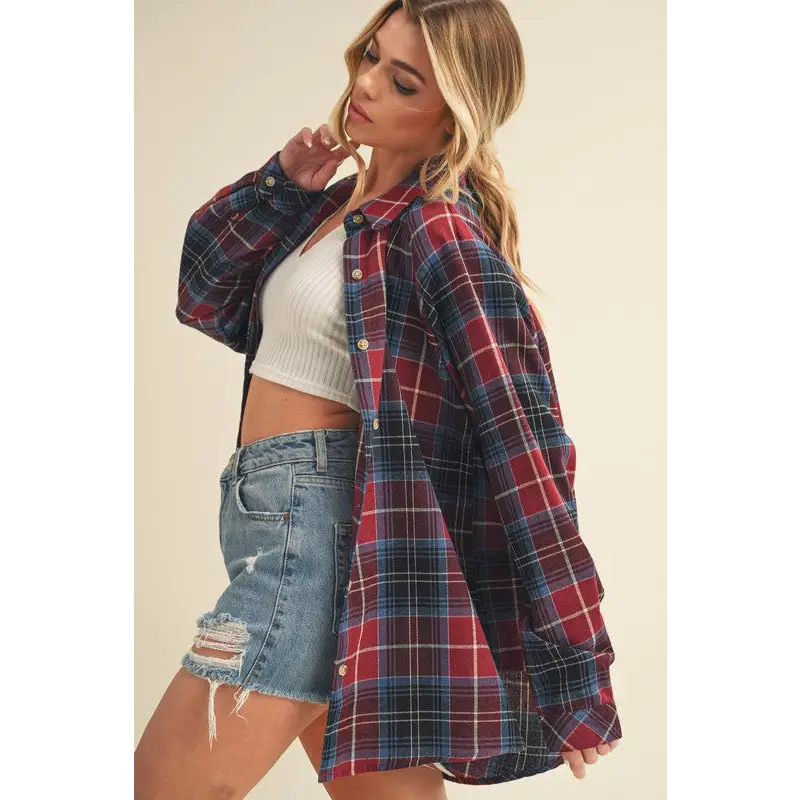 Katie Flannel Shirt.