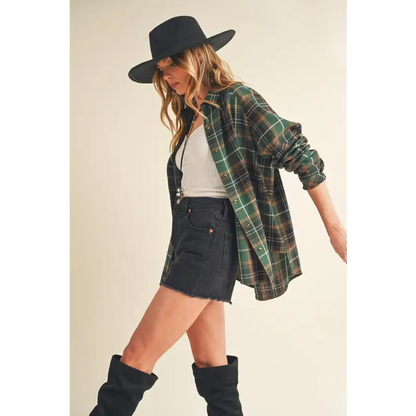 Katie Flannel Shirt.