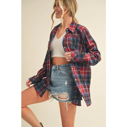 Katie Flannel Shirt.