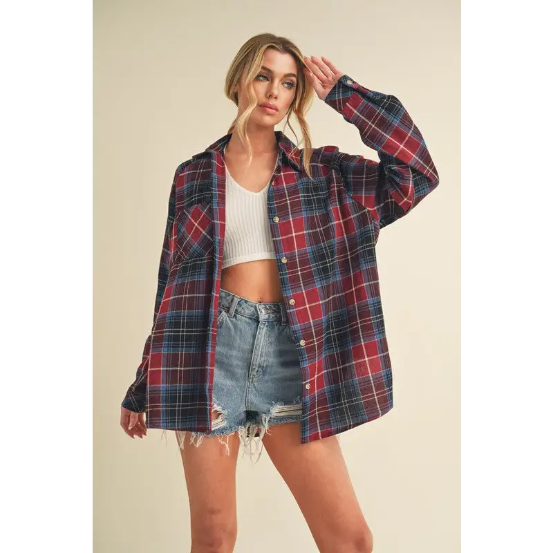 Katie Flannel Shirt.