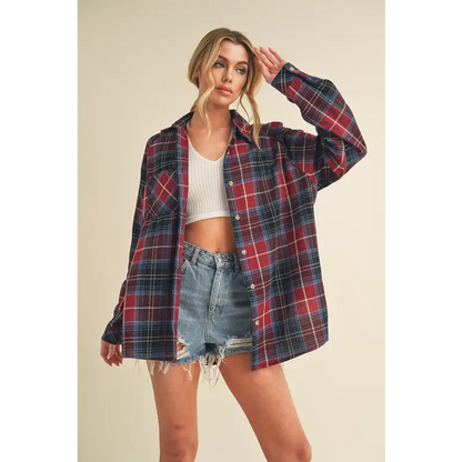 Katie Flannel Shirt.