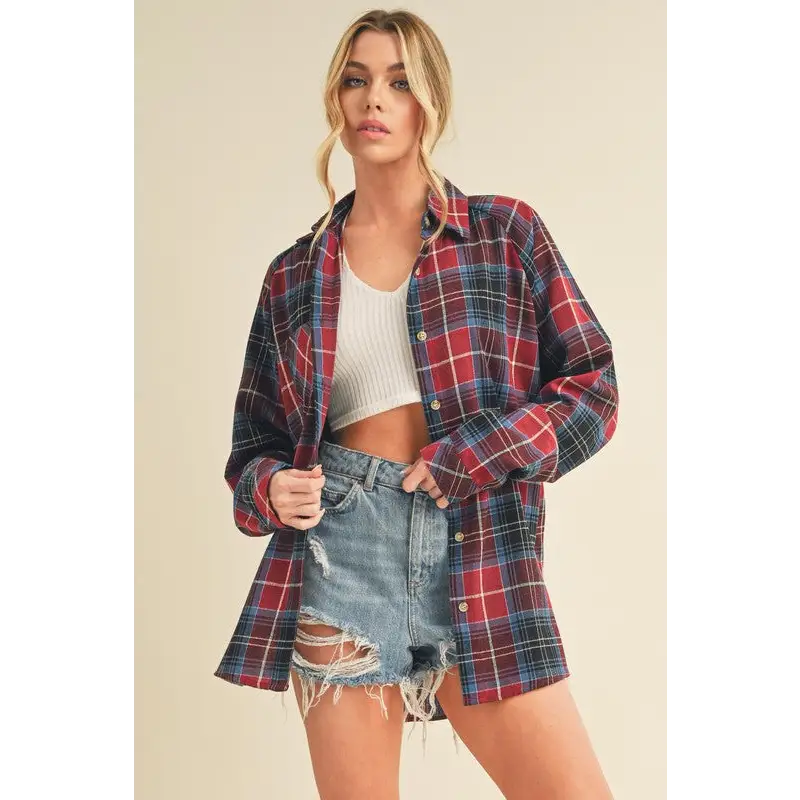 Katie Flannel Shirt.