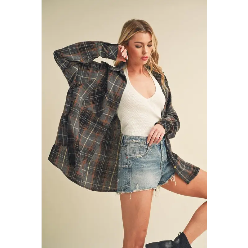 Katie Flannel Shirt.