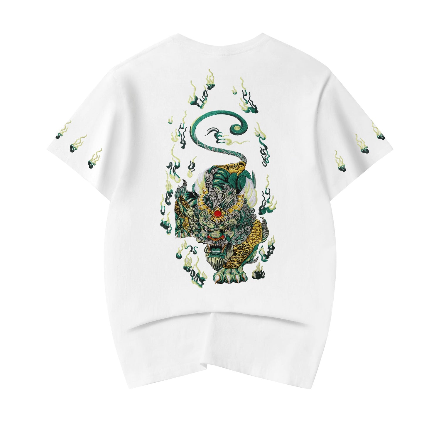 Emerald Kirin Embroidery Tee