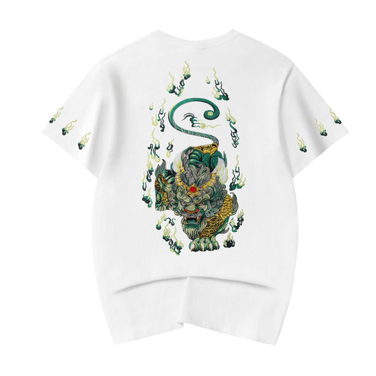 Emerald Kirin Embroidery Tee