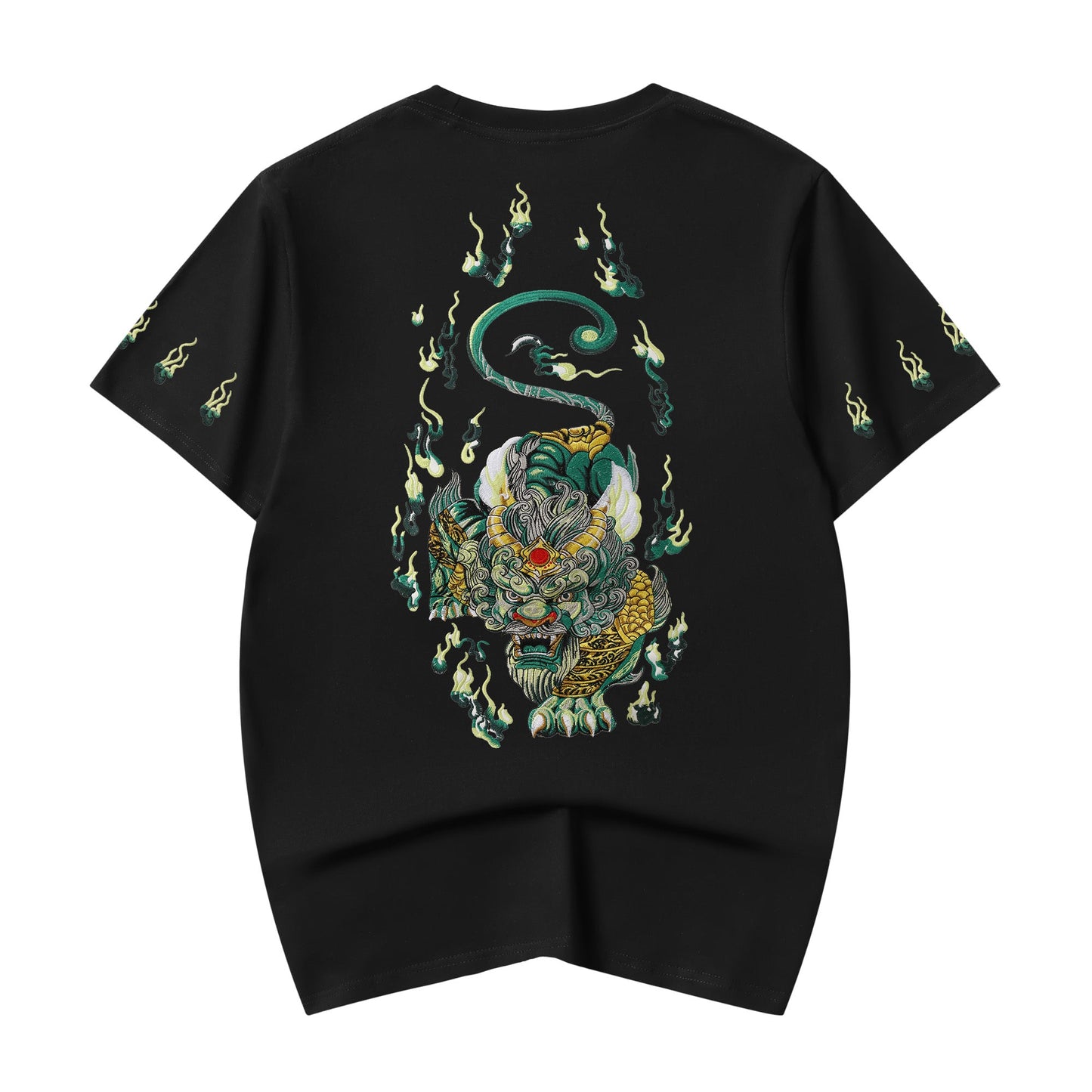 Emerald Kirin Embroidery Tee