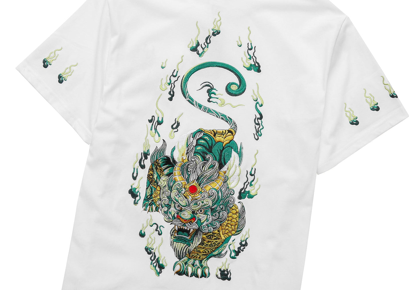 Emerald Kirin Embroidery Tee