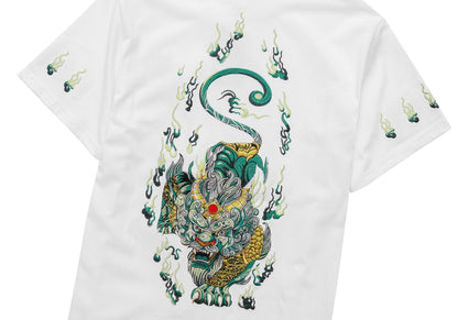 Emerald Kirin Embroidery Tee