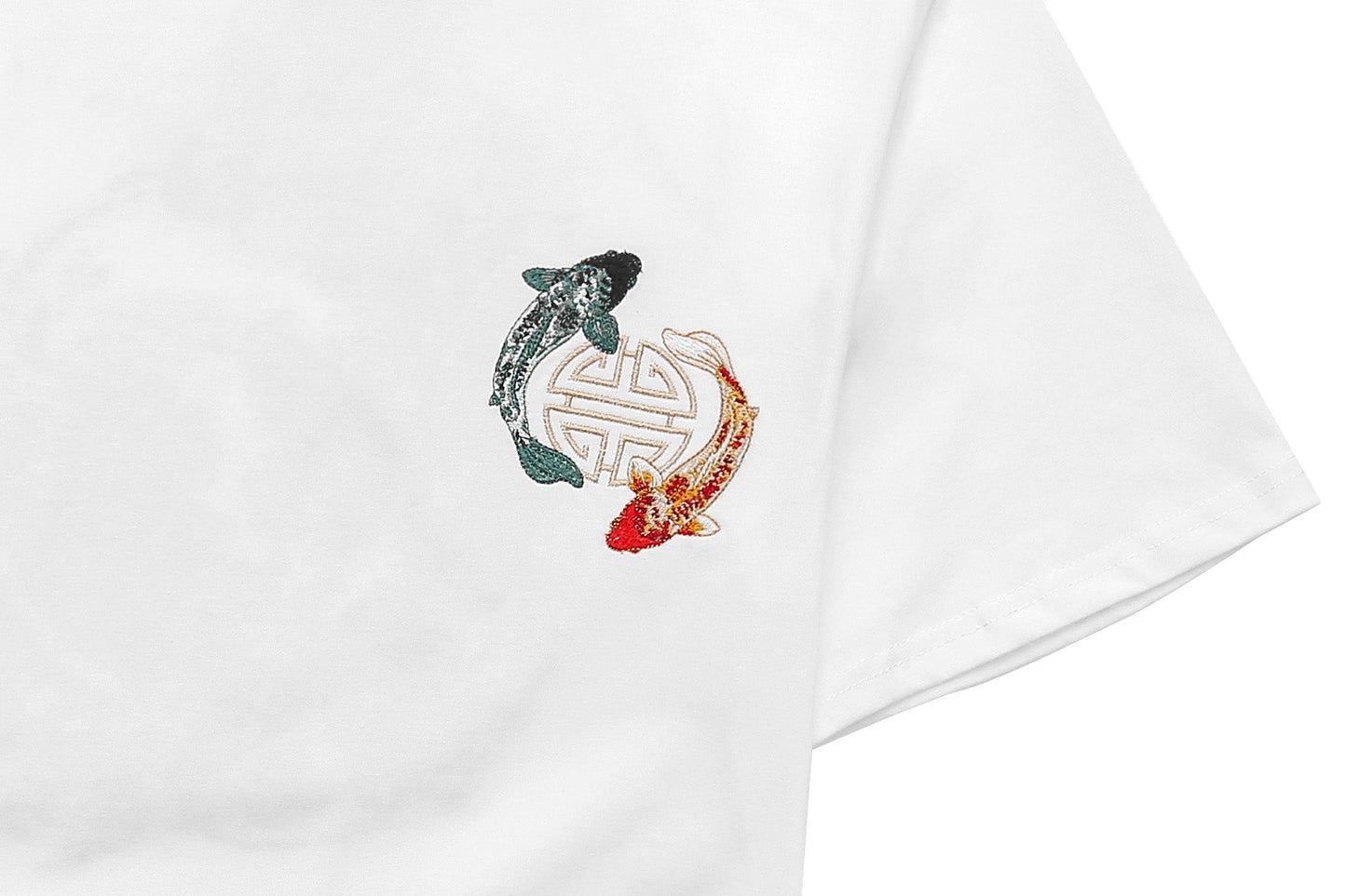 Koi Embroidery Tee