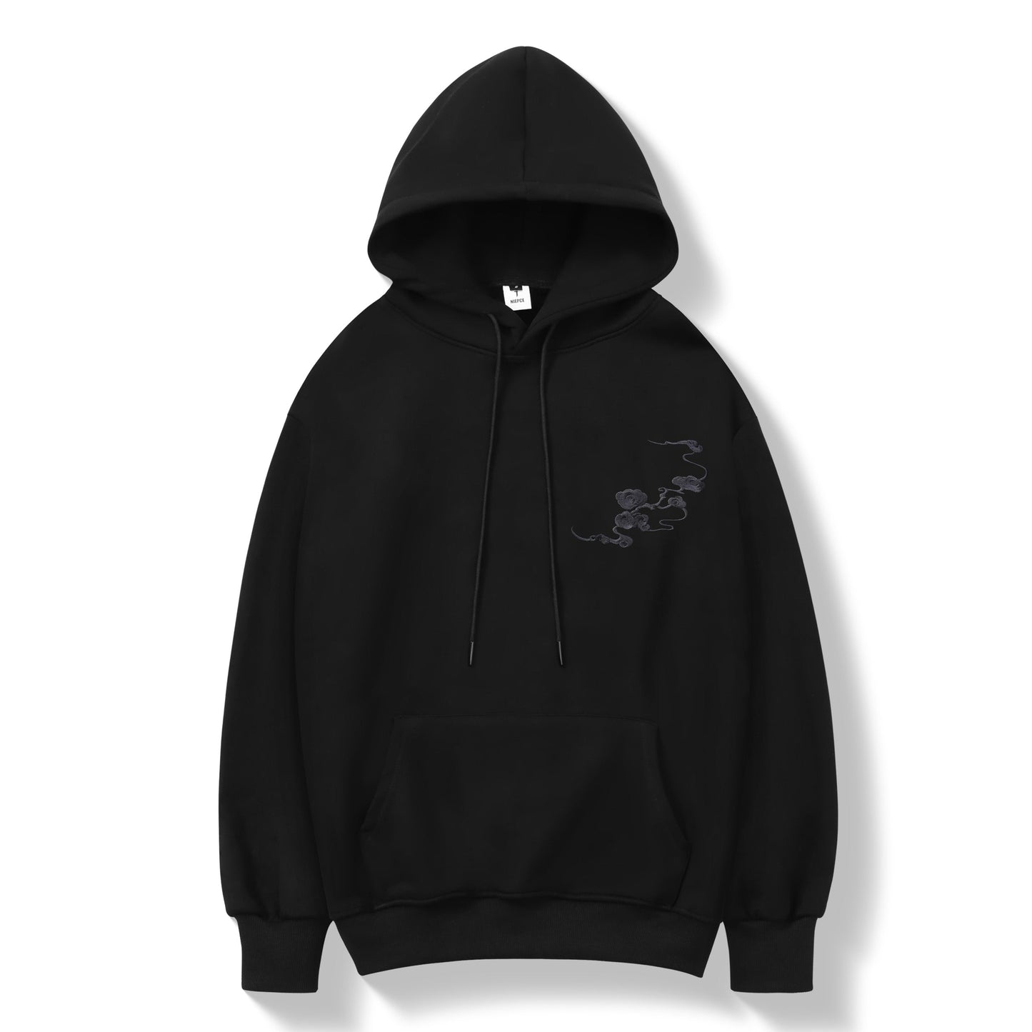 Raging Panther Embroidery Hoodie