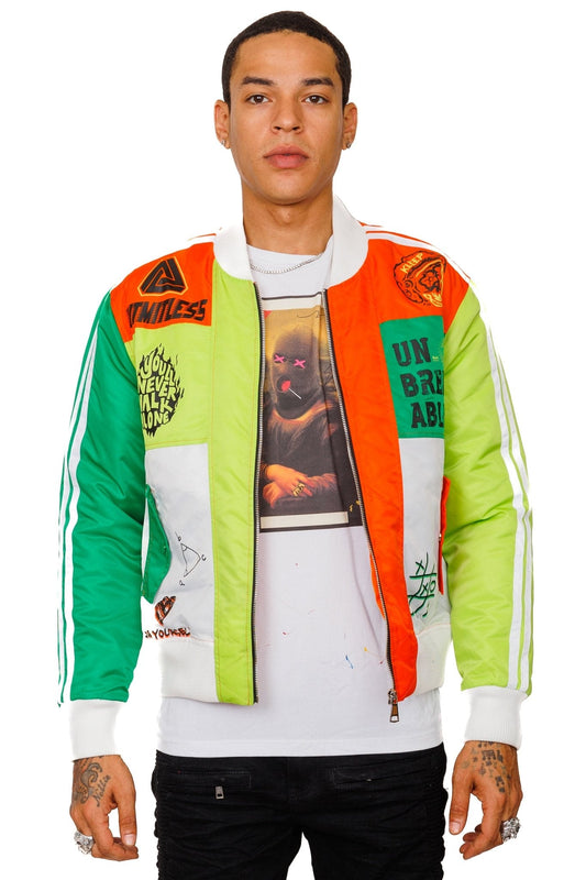 Bruna Padded Bomber Jacket