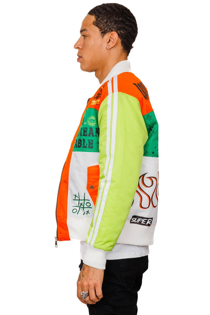 Bruna Padded Bomber Jacket