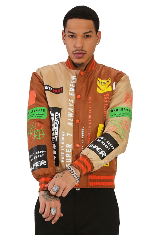 Chloris Padded Nylon Bomber Jacket