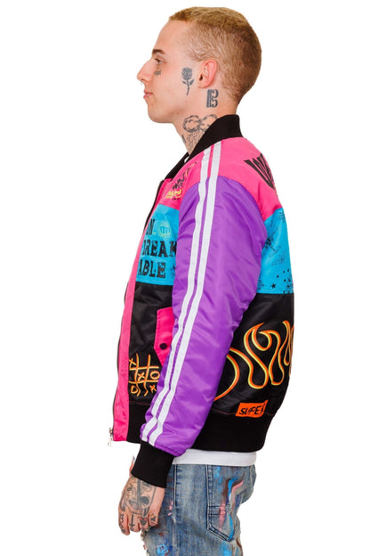 Loff Padded Bomber Jacket