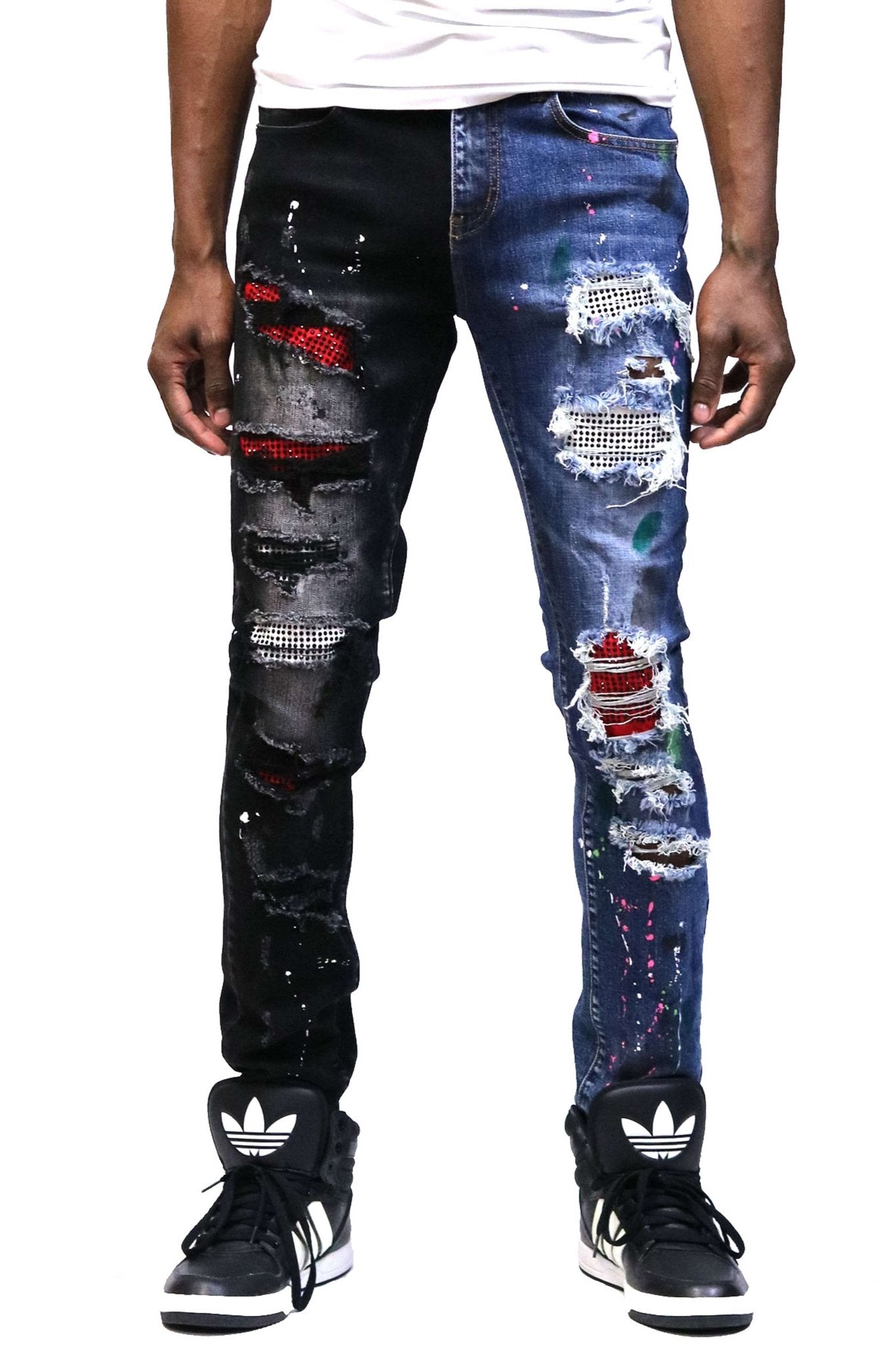 Aspen Heavy Washed Skinny Jeans