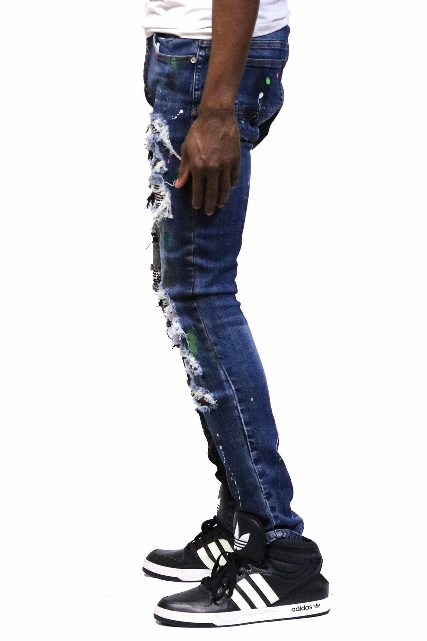 Aspen Heavy Washed Skinny Jeans