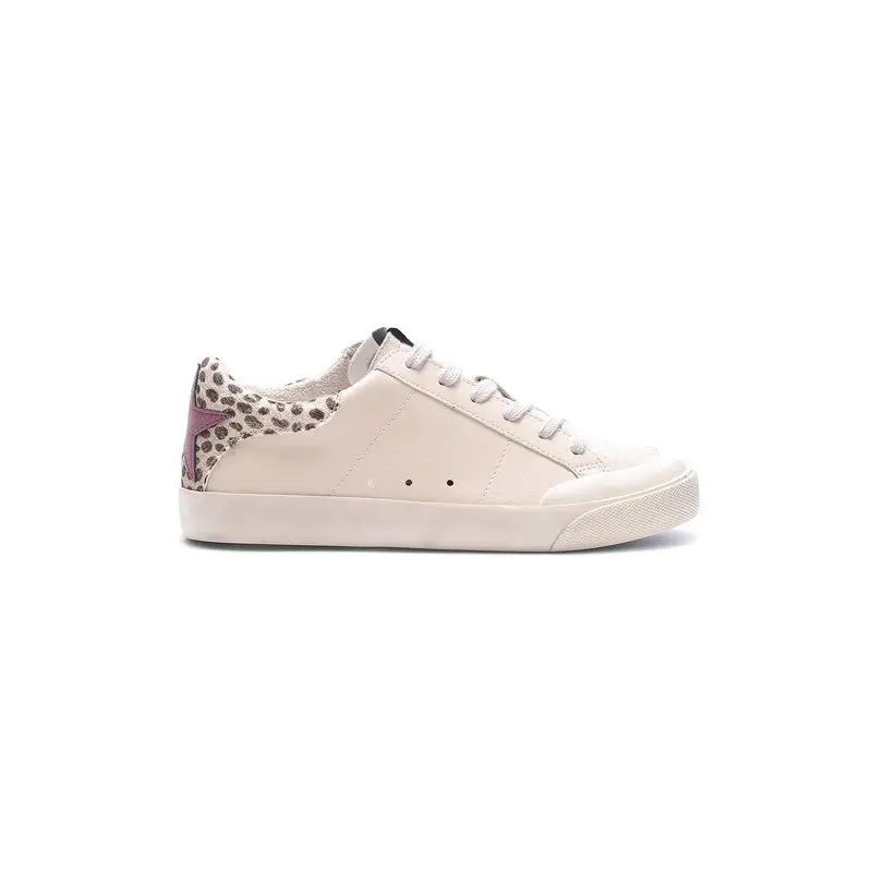 Lace Up Star Sneakers.