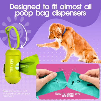 Lavender-Scented Colorful Doggy Bags 720
