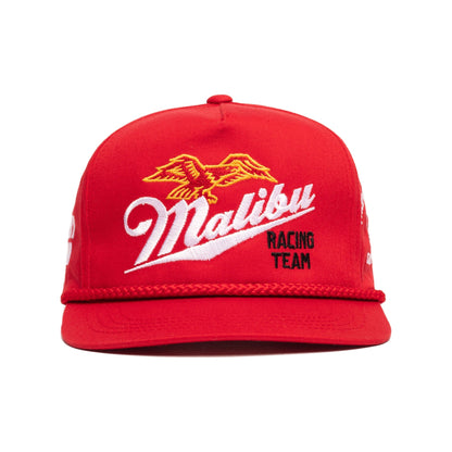 Malibu Eagle Structured Cap | Red