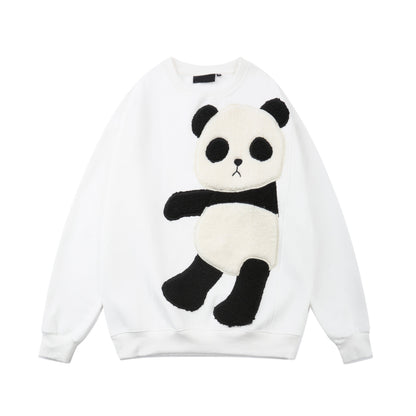 Furry Panda Crewneck