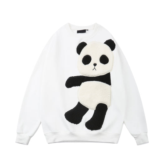 Furry Panda Crewneck