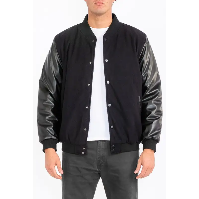 Melton Lettermans Varsity Jacket.