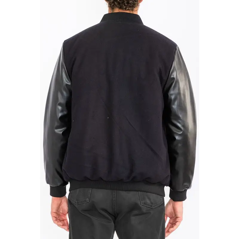 Melton Lettermans Varsity Jacket.