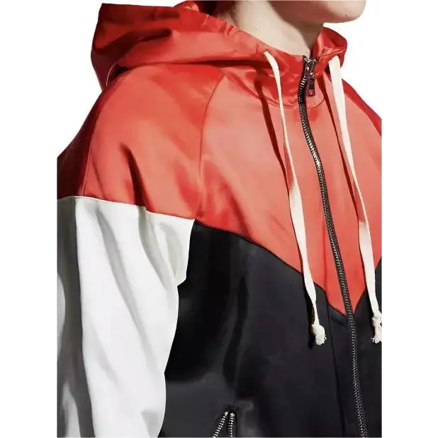 Men's Color Block Track Jacket.