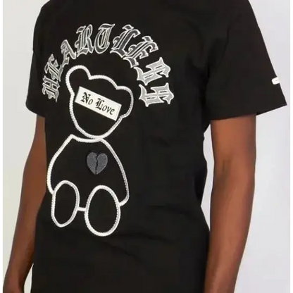 Men's Heartless No Love Bear Tee.
