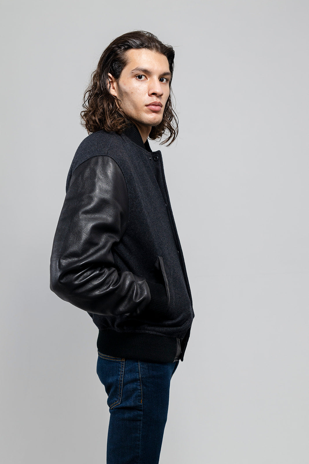 Men's Varsity Bomber Jacket