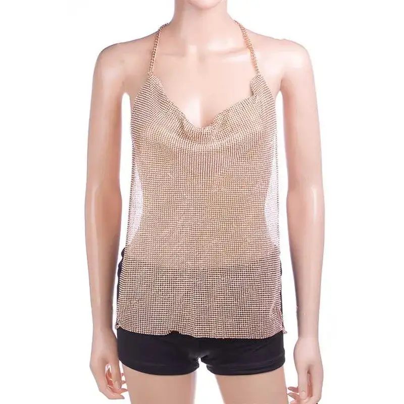 Mesh Metal Chain Mill Iconic Body Chain.