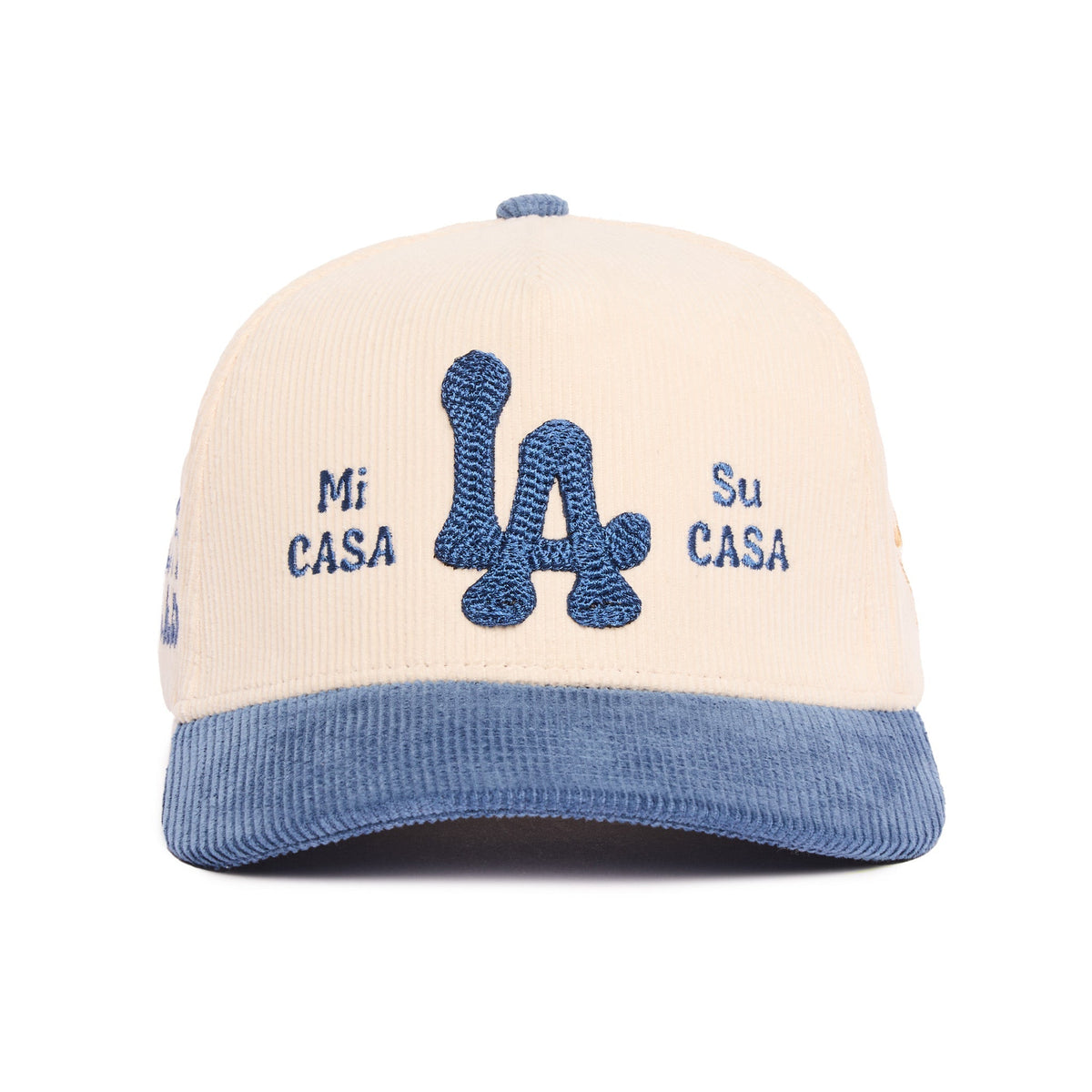 Mi Casa Su Casa Structured Corduroy | Neutral Blue