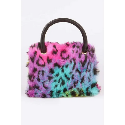 Mix Color Leopard Print Iconic Swing Bag.