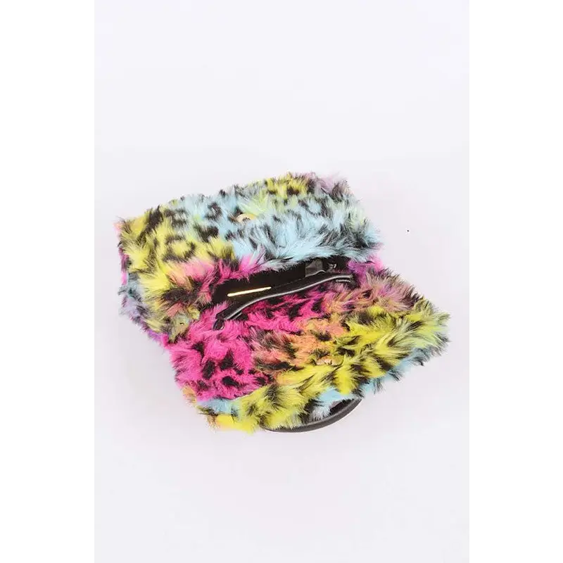 Mix Color Leopard Print Iconic Swing Bag.