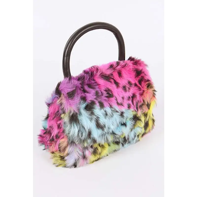 Mix Color Leopard Print Iconic Swing Bag.