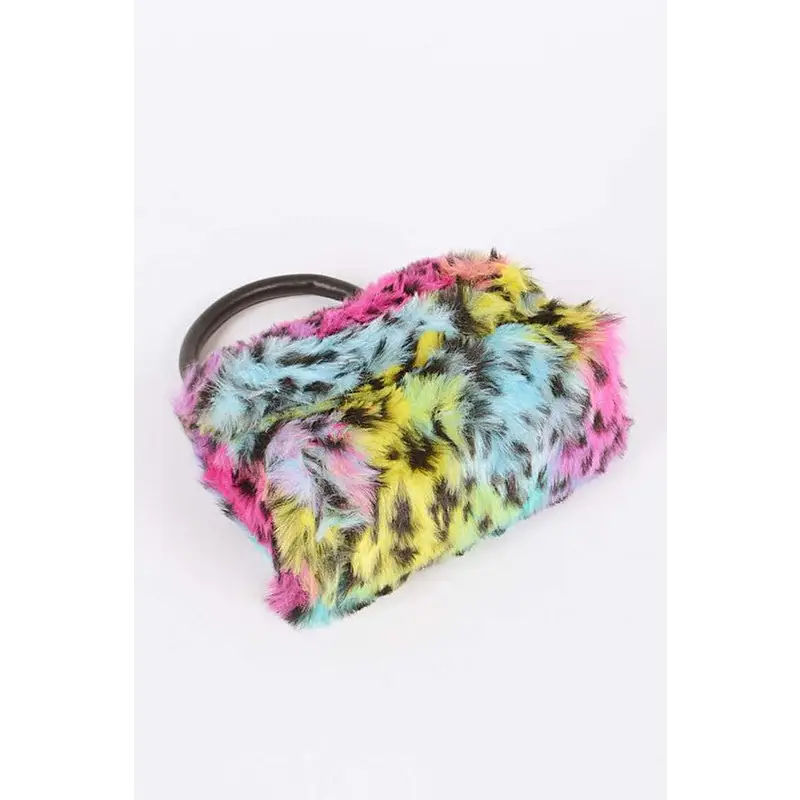Mix Color Leopard Print Iconic Swing Bag.