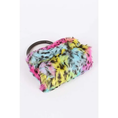 Mix Color Leopard Print Iconic Swing Bag.