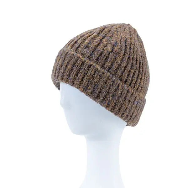 MIXED THREAD WINTER BEANIE.