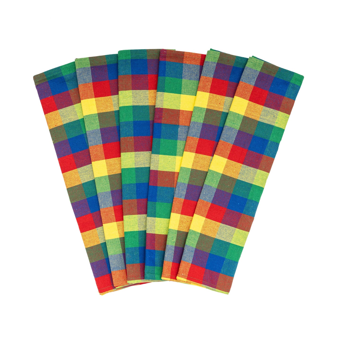 Plaid Kitchen Towels | 6PC