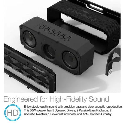 Naztech SoundBrick Indoor/Outdoor Portable Speaker.