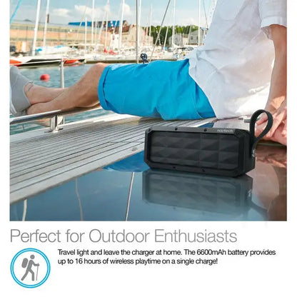 Naztech SoundBrick Indoor/Outdoor Portable Speaker.