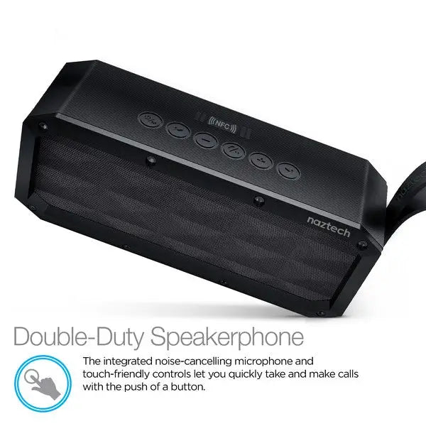 Naztech SoundBrick Indoor/Outdoor Portable Speaker.